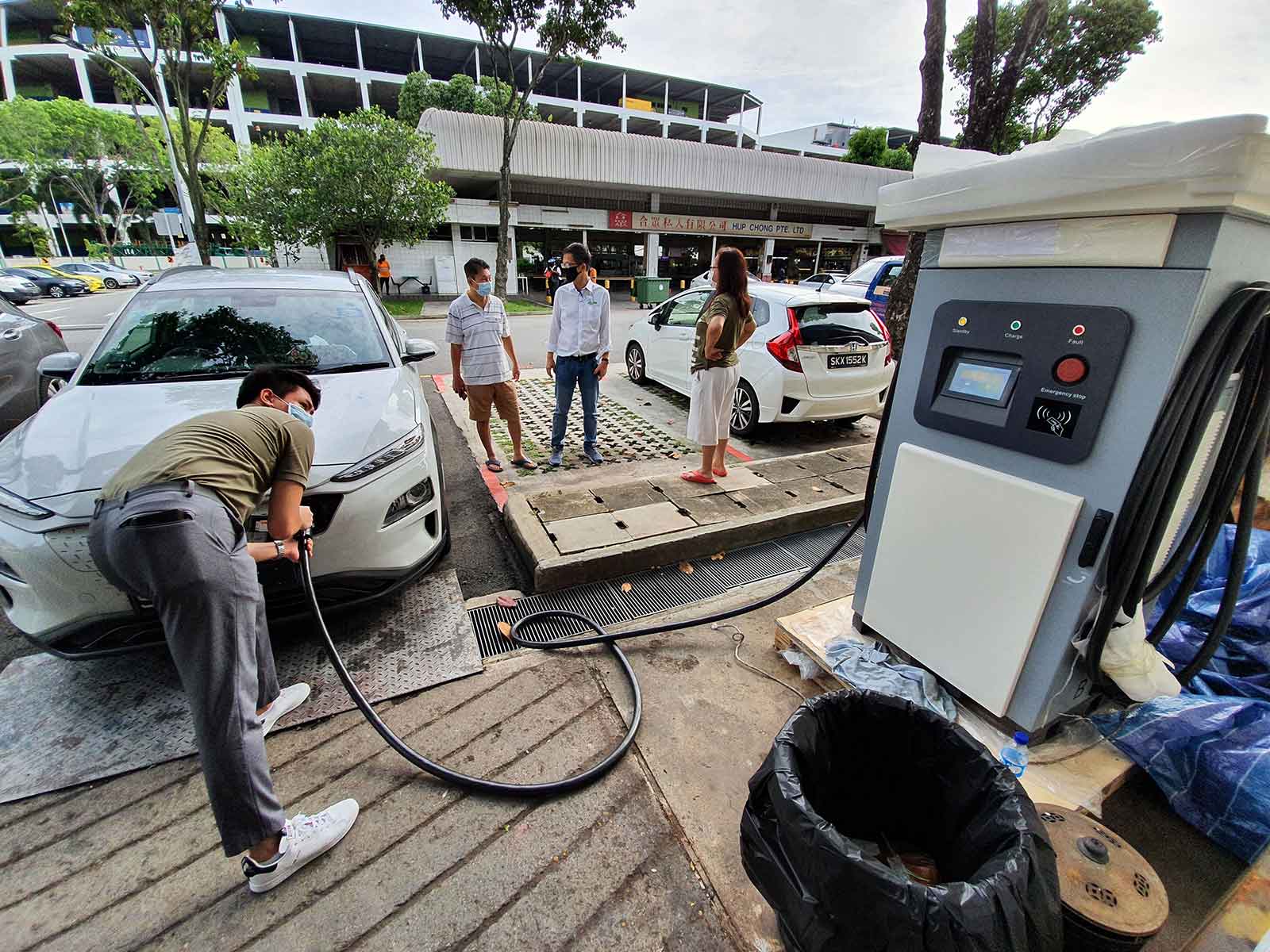 Passenger EV Car Charging